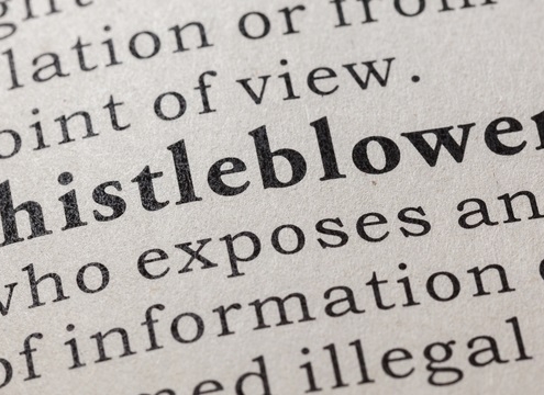 definition of whistleblower