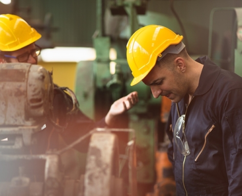 Mental health stress in the industrial workplace